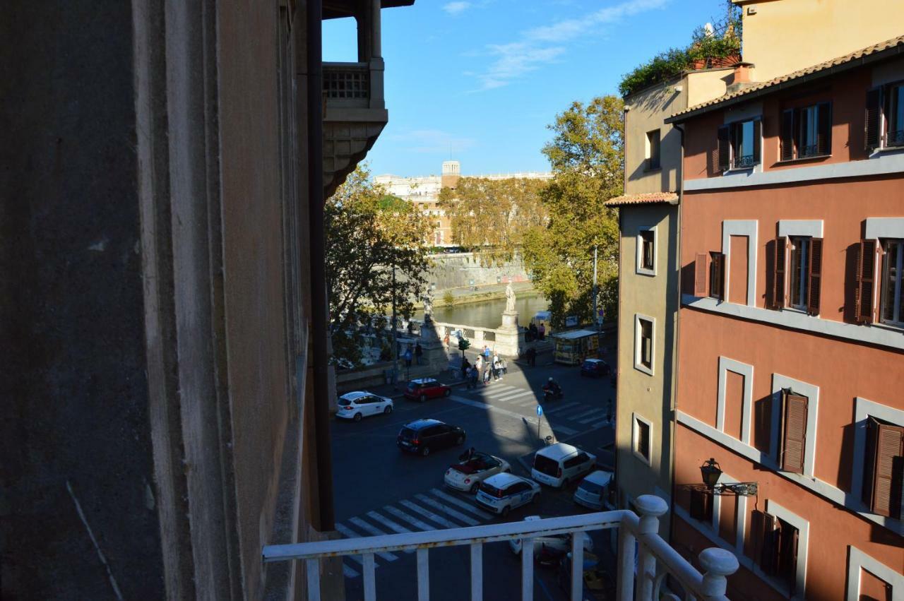 Una Finestra Su Castel Sant'Angelo Rome Buitenkant foto